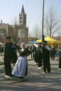 Potsdam Germany, Traditional Dancing in the Dutch Quarter
