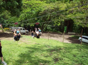 Zipline Practice Run St Kitts