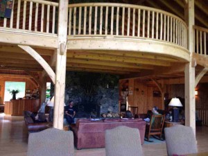 Lobby in Bear Claw Lodge