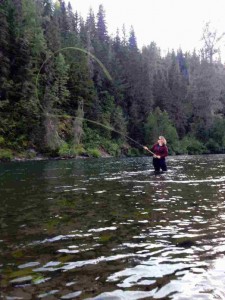Spey Casting Fly Fishing Bear Claw Lodge