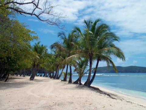 Mustique beach