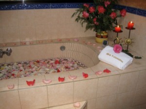 Spa Treatment Rose Bath