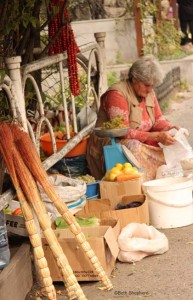 Yerevan street vendor Armenia