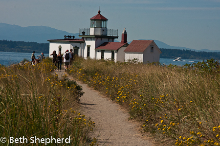 Light house at Discovery Park