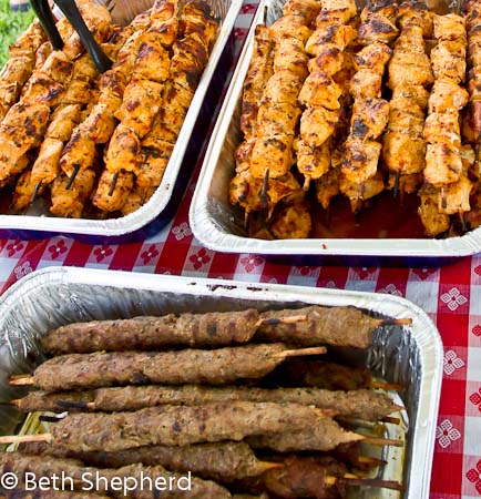 Armenian kebab