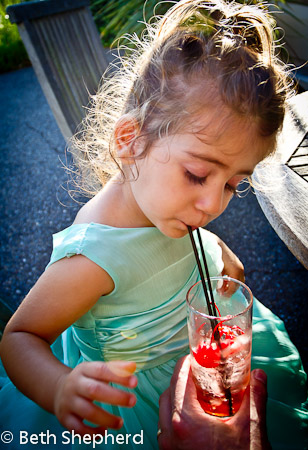 Sipping Shirley Temple 2