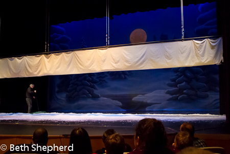 How the snow falls at the Nutcracker