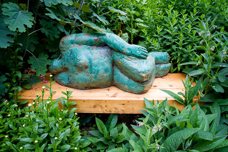 Bassetti's Gardens sculpture