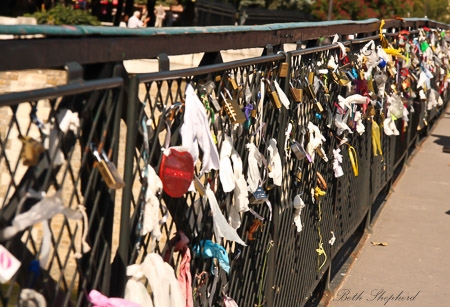 2010 Love Locks Pont des Arts