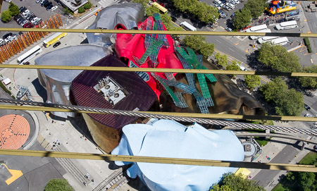 Experience Music Project (EMP) from above