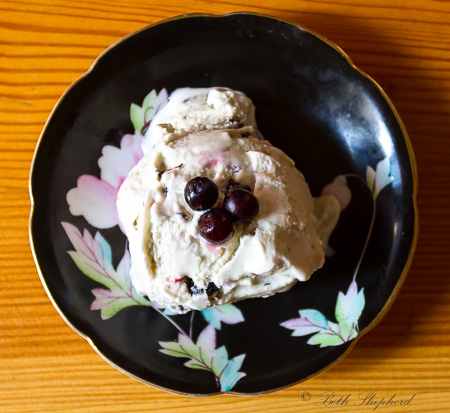 Huckleberry lavender ice cream recipe