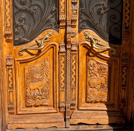 Gyumri ornate door