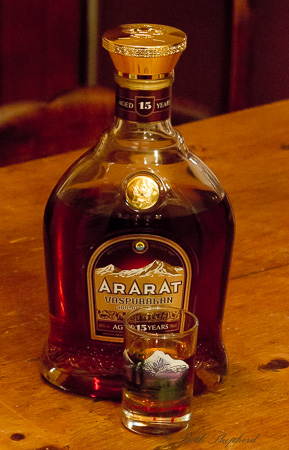 Ararat brandy from Armenia