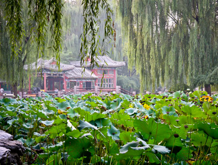 Ri Tan Park and garden Beijing