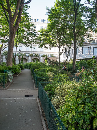 Square Jehan Rictus Montmartre
