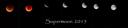 Supermoon lunar eclipse