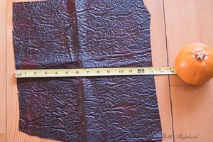 Armenian fruit leather measurements