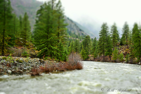 Wenatchee River in Leavenworth