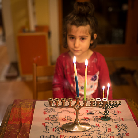 Hanukkah menorah