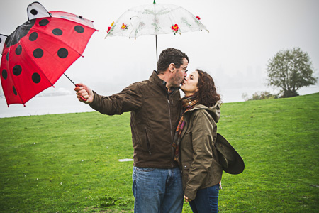 Beth and Joel by Lake Union