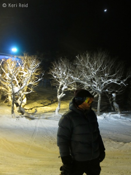 Night Skiing Niseko