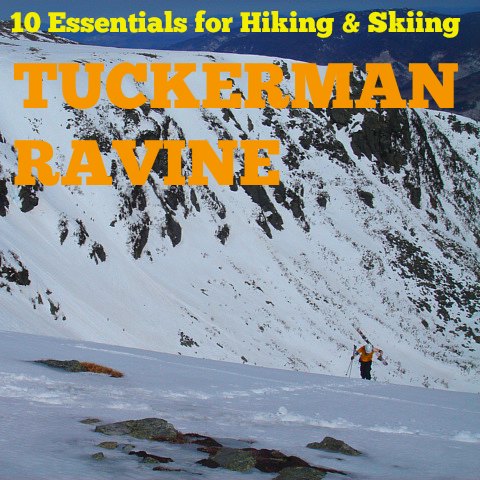 Hiking Skiing Tuckerman Ravine
