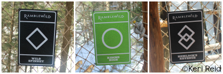 Ramblewild signs