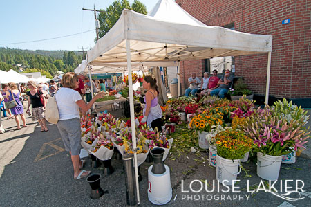 Roslyn, Farmer's Market, Fresh Flowers, Washington