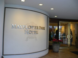 Mayflower entrance