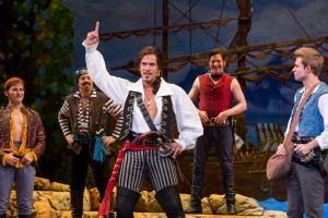 Brandon O'Neill plays the dynamic king of the Pirates of Penzance