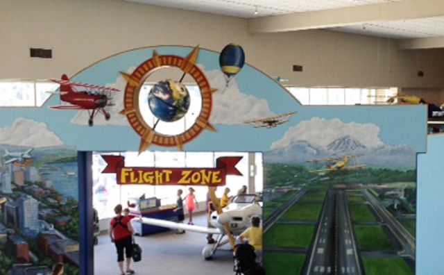 Museum of Flight Flight Zone