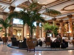 San Francisco Fairmont lobby