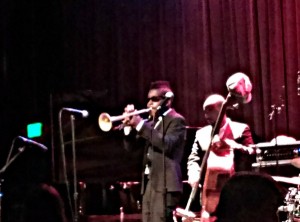 Roy Hargrove (trumpet) and Ameen Saleem (bass)