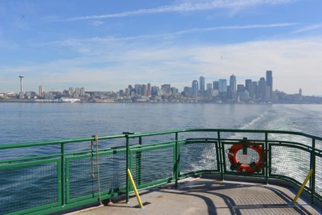 Seattle View from Ferry