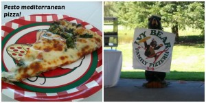 Ivy Bear's pizza in Welches, Oregon is delicious