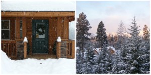 The porch and view