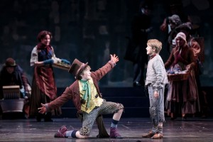 Grayson Smith is the Artful Dodger in 5th Avenue's Oliver!