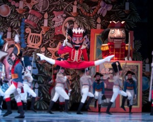 Andrew Bartee as the Nutcracker at PNB