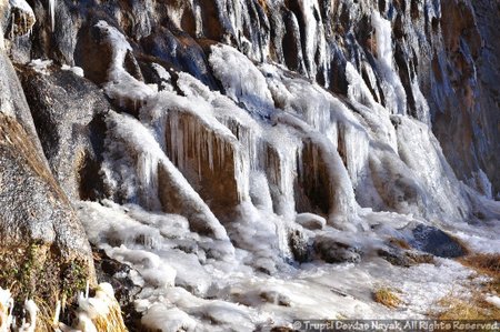 Icicles at Mossy Cave