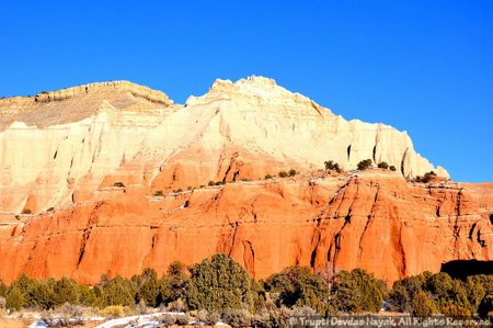 Red Rock landscape in Kodachrome