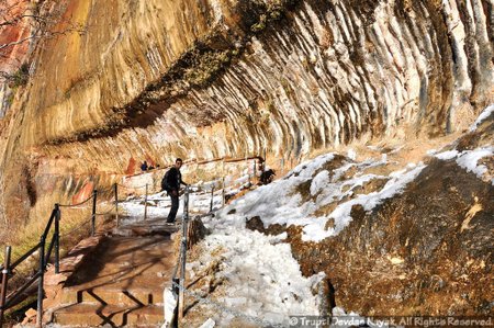 Weeping Rock Icicles