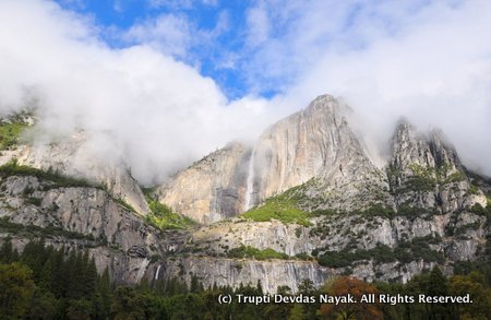 Lower And Upper Yosemite Falls