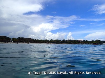 Akumal Bay is a picture of calm