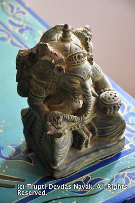 Blue Osa Ganesha