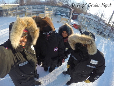 Selfie with a GoPro at Beck's Kennels.