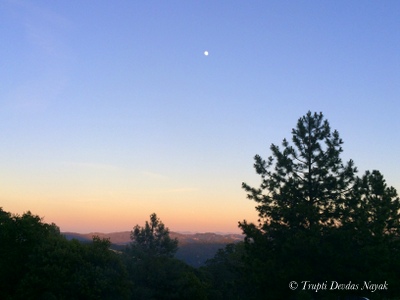 Moonrise Henry Coe State Park