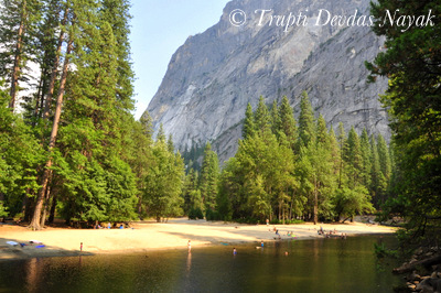 Sandy Beach Yosemite