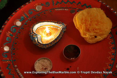 Diyas or Deepas on Diwali