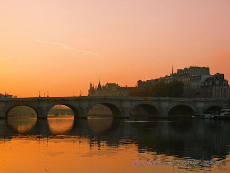 Sunrise on the Seine