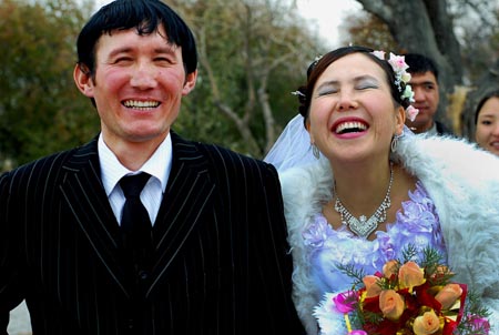 Kazakstan Happy Couple